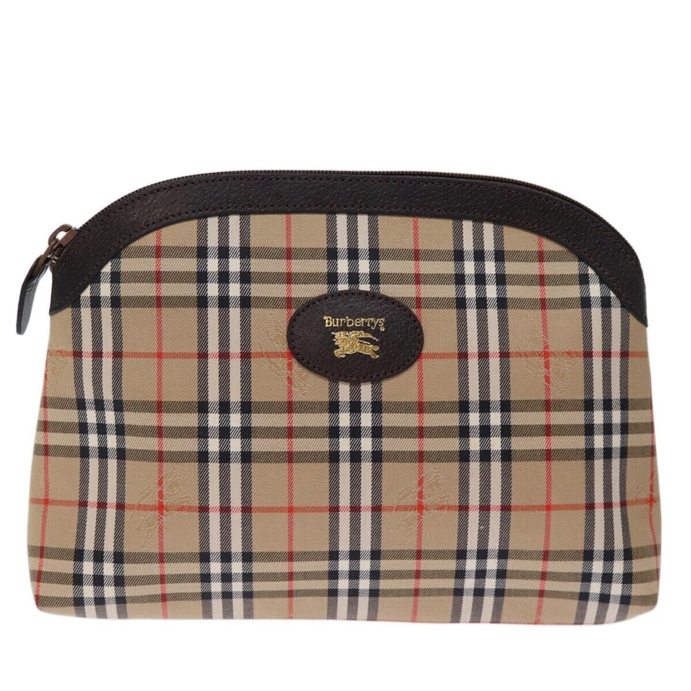 Burberry Nova check Pochette Canvas